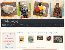 Tablet Screenshot of crochet-basics.com